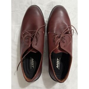 MBT Mens Shoes Kabisa 2 Casual Lace-Up Low-Profile Leather Size 42(EUR) 8.5 (US)